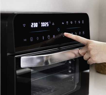 Bake&Fry 2500 Touch controles