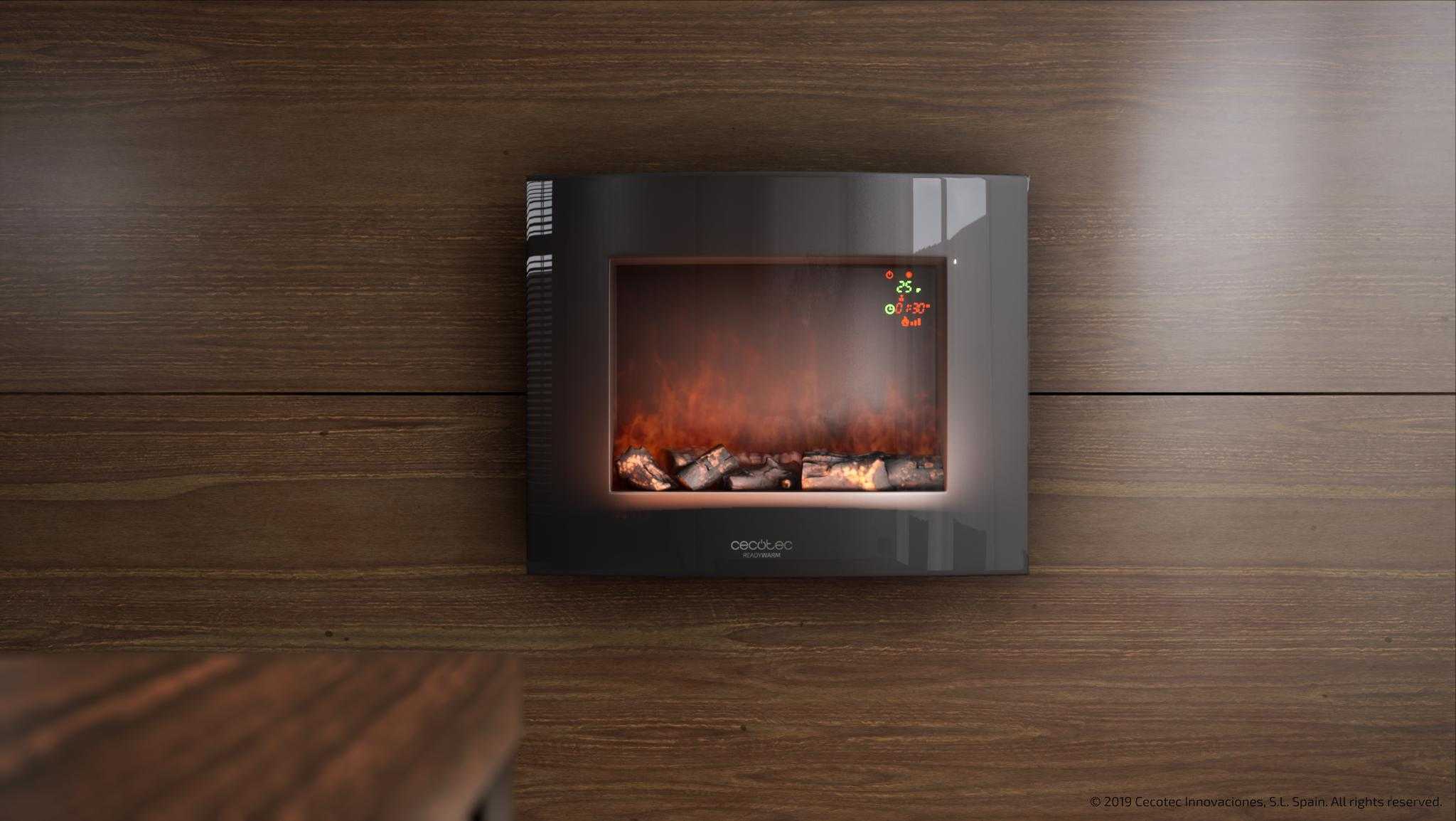 Chimenea Eléctrica Cecotec. Ready Warm 3500 Curved Flames. Review